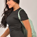 Mochila Bolsa Saco Três Compartimentos Verde Impermeável