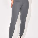 Legging Fitness Cintura Alta Cinza Básica