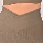 Legging Fitness Cintura Alta Marrom Acinzentado Glam
