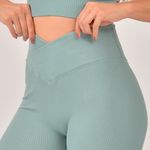 Legging Fitness Cintura Alta Azul Glam