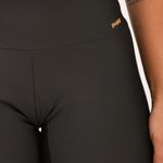 Short Fitness Cintura Alta Preto Duo