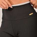 Legging Fitness Cintura Alta Preta Duo