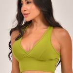 Top Cropped Fitness Verde