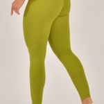 Legging Fitness Cintura Alta Verde Básica