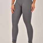 Legging Fitness Cintura Alta Cinza Flex