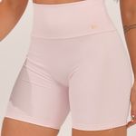 Bermuda Fitness Cintura Alta Rosa bebe Flex