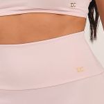 Bermuda Fitness Cintura Alta Rosa bebe Flex