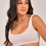 Top Fitness Com Bojo Rosa Bebe Flex