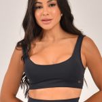 Top Fitness Com Bojo Preto Flex