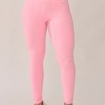 Legging Fitness Cintura Alta Rosa Com Elástico Send