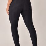 Legging Fitness Cintura Alta Preto Com Elástico Cinza Send