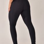Legging Fitness Cintura Alta Preto Com Elástico Verde Send