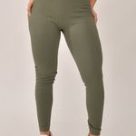 Legging Fitness Canelada Básica Verde Bold