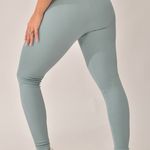 Legging Fitness Canelada Básica Azul Bold