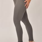 Legging Fitness Canelada Básica Cinza Bold