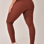 Conjunto Legging Canelada Básica Marrom Bold