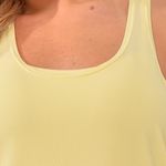 Camiseta Fitness Amarelo Pastel Air Dry Fit