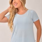 Blusa Fitness Azul Pastel Air Dry Fit