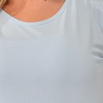 Blusa Fitness Azul Pastel Air Dry Fit