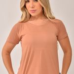 Blusa Fitness Marrom Claro Air Dry Fit