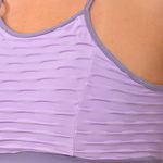 Top Fitness Com Bojo Lilás Jacar Aura