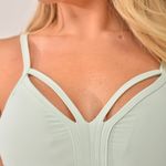Top Com Bojo Fitness Verde Pastel - Fit