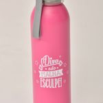 Garrafa Squeeze Alumínio 650ml Rosa