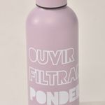 Garrafa Squeeze Alumínio 600ml Lilás