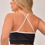 Top Com Bojo Alcinha Rosa Label
