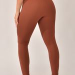 Legging Cintura Alta Fitness Marrom Full