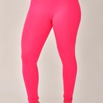 Legging Cintura Alta Fitness Rosa Full
