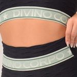 Conjunto Legging Fitness Cintura Alta Preto Com Elástico Verde Send