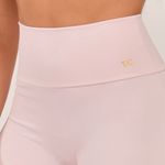 Conjunto Legging Fitness Cintura Alta Rosa Bebe Flex
