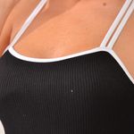 Top Fitness Com Bojo Preto Clean