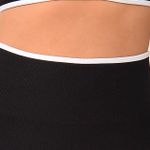 Short Fitness Cintura Alta Preto Clean