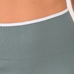 Short Fitness Cintura Alta Verde Clean