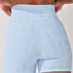 Short Fitness Cintura Alta Azul DC