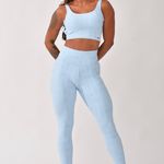Conjunto Legging Fitness Cintura Alta Azul DC