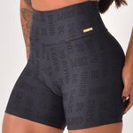 Short Fitness Cintura Alta Preto DC