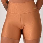 Short Fitness Cintura Alta Caramelo Prada