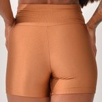 Short Fitness Cintura Alta Caramelo Prada
