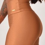 Short Fitness Cintura Alta Caramelo Prada