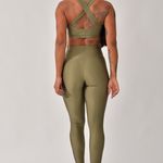 Conjunto Legging Fitness Cintura Alta Verde Prada