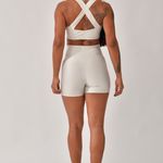 Conjunto Short Fitness Cintura Alta Off White Prada