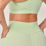 Legging Com Bolso Básica Verde JuPxt