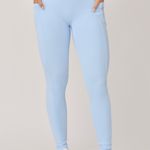 Legging Com Bolso Básica Azul JuPxt