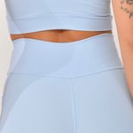 Legging Com Bolso Básica Azul JuPxt