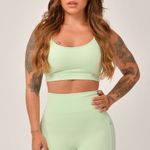 Bermuda Com Bolso Básica Verde JuPxt