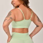 Conjunto Legging Com Bolso e Top Alcinha Verde JuPxt