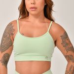Conjunto Bermuda Com Bolso e Top Alcinha Verde JuPxt